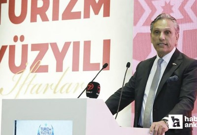 Ankara'da iftar programında TÜRSAB, seyahat acentesi temsilcileriyle buluştu