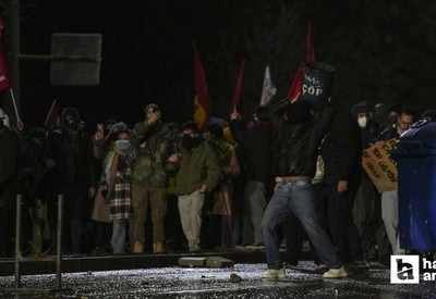 ODTÜ’de Ekrem İmamoğlu'nun gözaltına alınmasına tepki eylemi