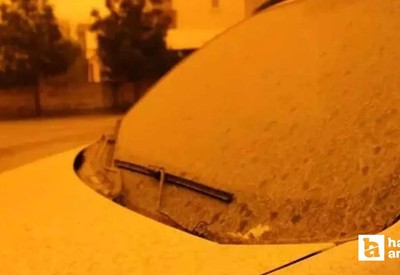 Gündüz gece olacak, gökyüzünden çamur yağacak! Meteoroloji uyardı yoğun çöl tozu geliyor