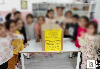 Ankara'dan Akyaka’ya uzanan el: En sevdikleri oyuncakları gönderdiler