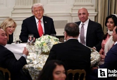 ABD Başkanı Trump, Beyaz Saray'da iftar verdi