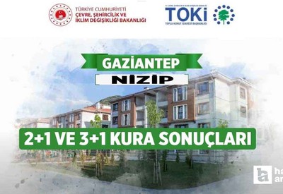 Nizip TOKİ kura sonuçları isim listesi 2025! e-Devlet sorgulama ekranı