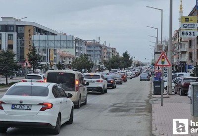 Konya - Ankara karayolunda bayram dönüşü yoğunluğu yaşanıyor