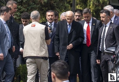 MHP Genel Başkanı Bahçeli, 2 ay sonra ilk defa görüntülendi