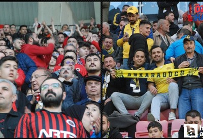 Binlerce Ankaralı futbolsever Başkent derbisi için Eryaman'a akın etti