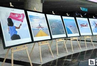 TUSAŞ'ın fotoğrafları Ankara YHT garında sergileniyor