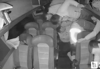 Çankırı Ankara karayolundaki 23 kişinin yaralandığı kazada görüntüler ortaya çıktı