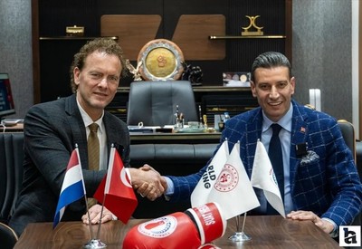 Dünya Boks Başkanı Van der Vorst, Türkiye Boks Federasyonuna ziyaret etti