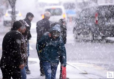 Samsun-Ankara kara yolunda kar yağışı etkisini  gösterdi