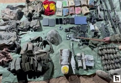 Pençe-Kilit operasyonunda teröristlere ait silah ve mühimmat ele geçirildi