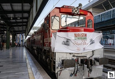 Turistik Diyarbakır Ekspresi Ankara'ya vardı: Sezonun ilk seferi tamamlandı