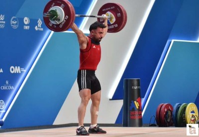 ASKİ Spor'dan Ferdi Hardal halterde Avrupa üçüncüsü oldu