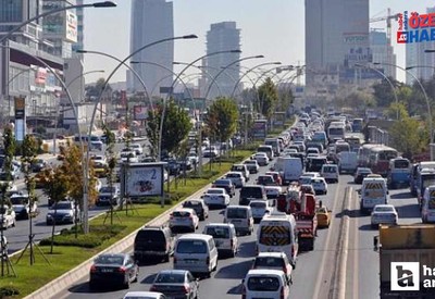 Trafik keşmekeşe dönmüştü! TÜİK Ankara'da kayıtlı trafikteki araç sayısını açıkladı
