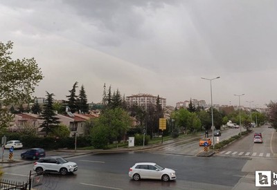 Ankara'da sağanak yağmur başladı, Mansur Yavaş uyardı