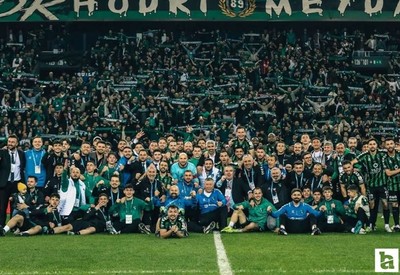 Kocaelispor şampiyonluğunu ilan edip Süper Lig'e yükseldi