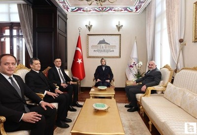 Türkmenistan'ın Ankara Büyükelçisi İşanguliyev, Afyonkarahisar'ı ziyaret etti