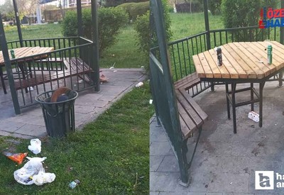 Ankara'daki parkların hali içler acısı! Çöplerini etrafa atanlara tepki büyüyor