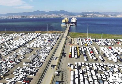 Bursa'da ilk çeyrekte üretilen her 10 araçtan 6'sı yurt dışına ihraç edildi