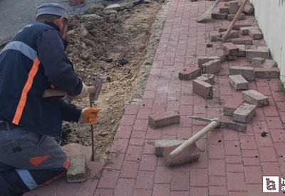 Pursaklar Belediyesi bakım-onarım çalışmalarına devam ediyor