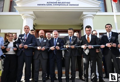 Altındağ Belediyesi'nin restore ettiği Hayata Sarıl Danışmanlık Merkezi açıldı