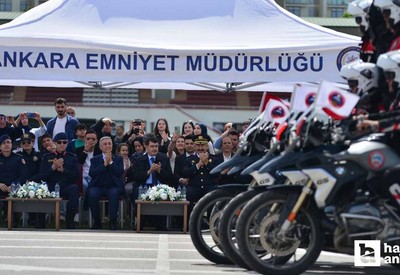 Ankara'da motosikletli polis timleri Yunuslar işbaşı yaptı!