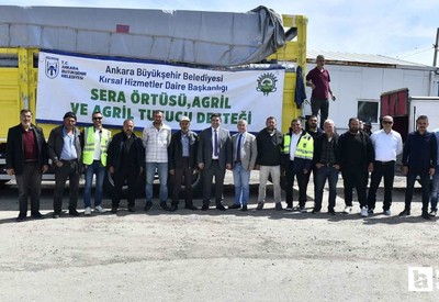 ABB'den çiftçilere yüzde 50 hibeli sera malzemesi desteği verildi
