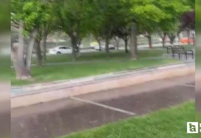 Ankara'da dolu yağışları hayatı olumsuz etkilemeye devam ediyor