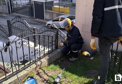 Pursaklar Belediyesi ilçede bakım onarım desteklerinde bulunmaya devam ediyor