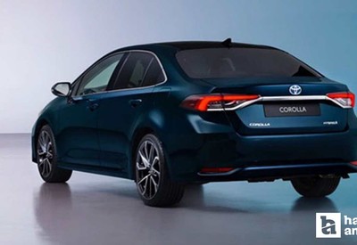 Toyota  Corolla yeni aya zamlı fiyat listesiyle giriş yaptı!