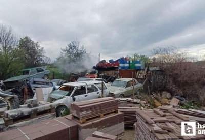 Gölbaşı’nda sanayi yangını: Boş variller patladı