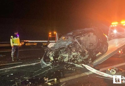 Ankara'da feci trafik kazası: Araç ters yöne girdi 4 ölü, 1 yaralı!