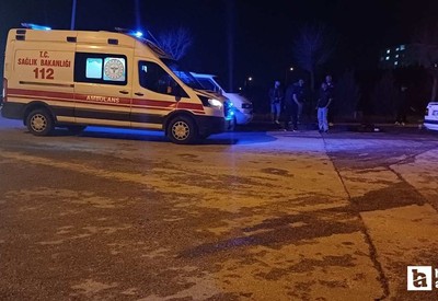 Çorum'da trafik kazasında elektrikli scooter sürücüsü yola savruldu