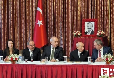 Sırrı Süreyya Önder için düzenlenen anma programına Bahçeli'de katıldı