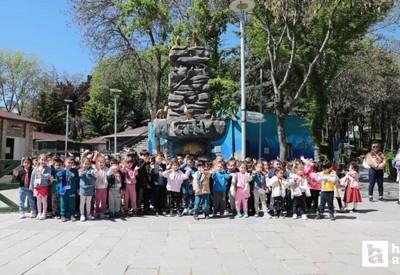 Keçiören Belediyesi miniklere Evcil Hayvan Parkı’nı gezdirdi