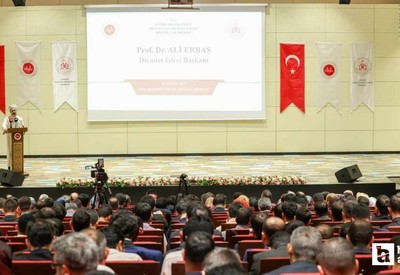 Ankara Dini Yüksek İhtisas Merkezi Ali Erbaş'ı ağırladı