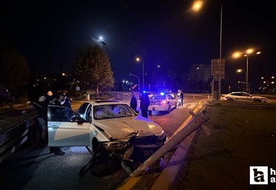 Etimesgut'ta trafik kazasında motosikletli kurye hayatını kaybetti