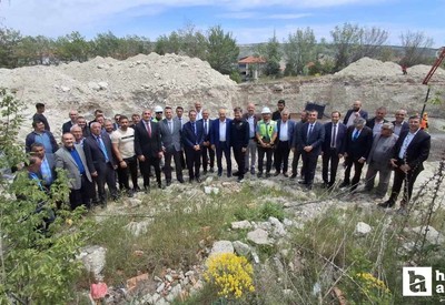 Beypazarı'nda 24 derslikli okul için temel atıldı!