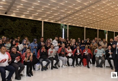 Kahramankazan Belediyesi engelli bireyler için asker eğlencesi düzenledi