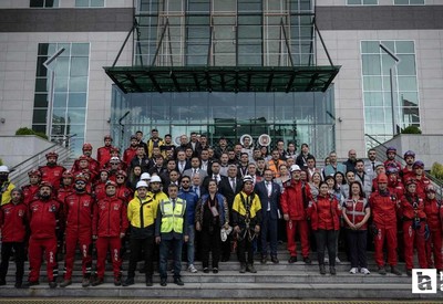 Ankara Üniversitesi'nde deprem senaryosu yazılıp tatbikat yapıldı