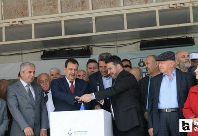 Kahramankazan Belediyesi toprakla suyu buluşturdu!