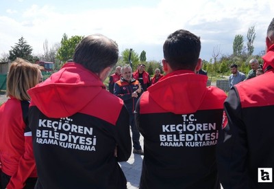 Keçiören Belediyesi KEÇ-TİM ekibi afet ve acil durumlara hazır hale geldi