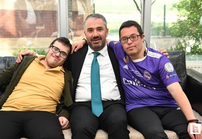 Pursaklar Belediyesi özel gereksinimli bireylerin eğlenmesine aracı oldu