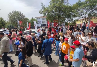 Ankara'da yunus ekiplerinden çocuklar için anlamlı gösteri