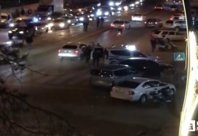 Mamak'ta iki grup arasındaki arbedeye polisler müdahale etti
