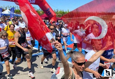 ABB'nin düzenlediği ‘19 Mayıs Yarı Maratonu ve Halk Koşusu’ tamamlandı