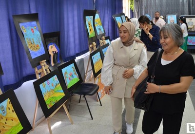 Kahramankazan'da öğrencilerden anlamlı sergi