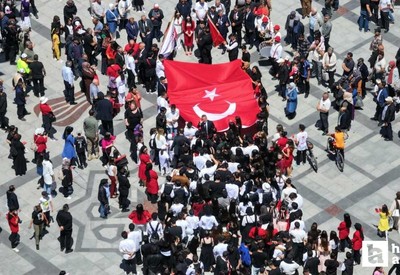 Sincan Belediyesinin 19 Mayıs kutlamalarındaki adresi Lale Meydanı oldu