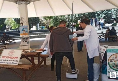 Beypazarı'nda İdeal Kilonu Öğren, Sağlıklı Yaşa uygulamasına büyük ilgi