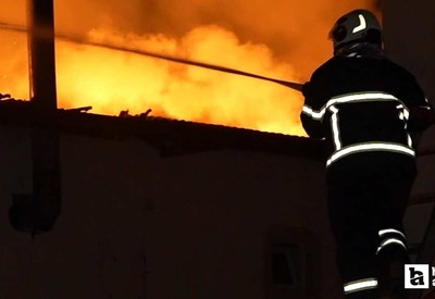 Kırıkkale'de dinlenme tesisinde çıkan yangın 2 saatte söndürülebildi