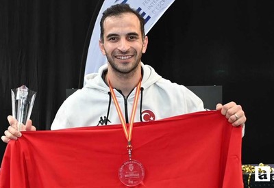 ABB EGO Spor'dan Enver Yıldırım İspanya'dan gümüş madalyayla dönüyor